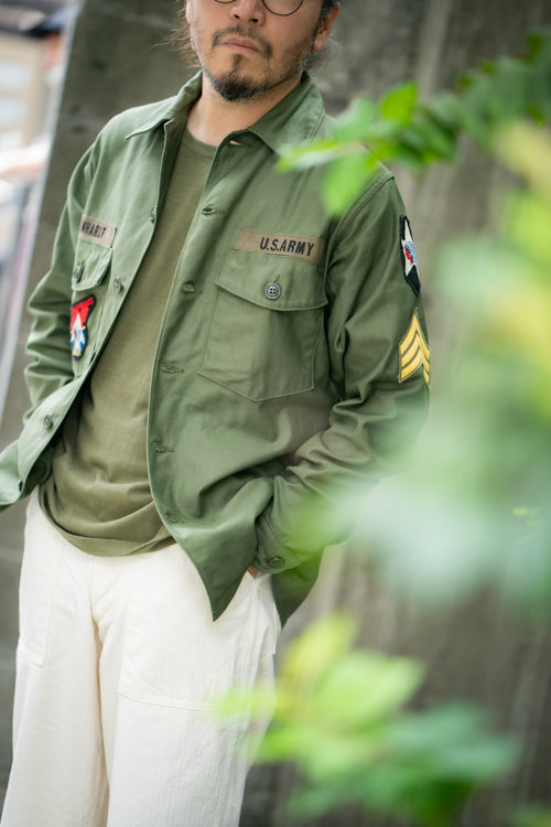 MS25002 OG-107 UTILITY SHIRT / IMJIN SCOUTS - OLIVE