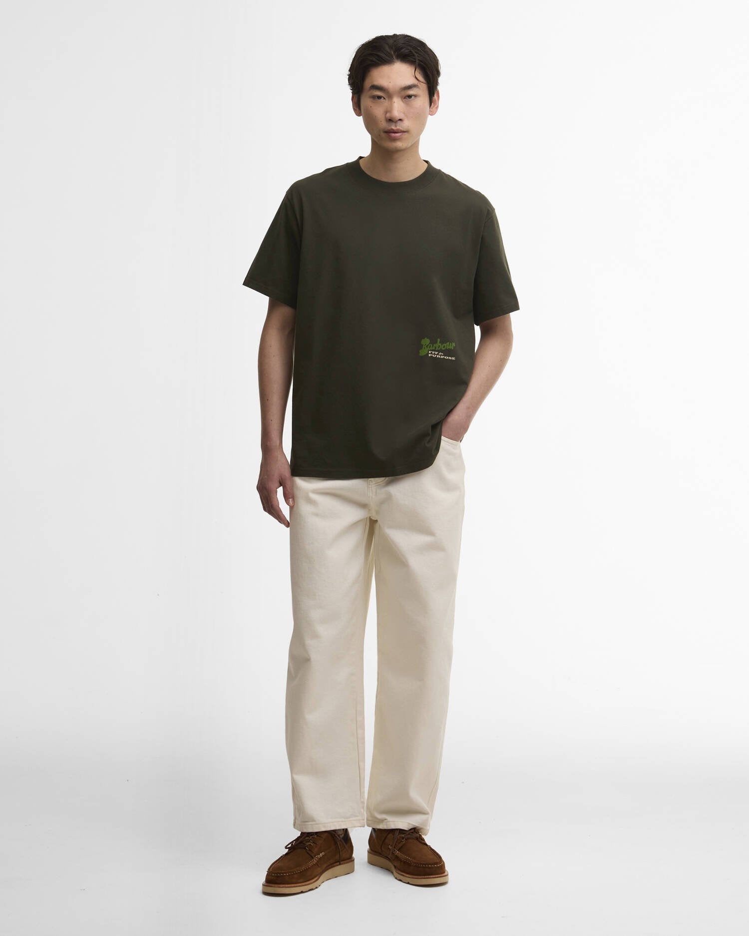 TERRAIN OS GRAPHIC T-SHIRT - ARCHIVE OLIVE