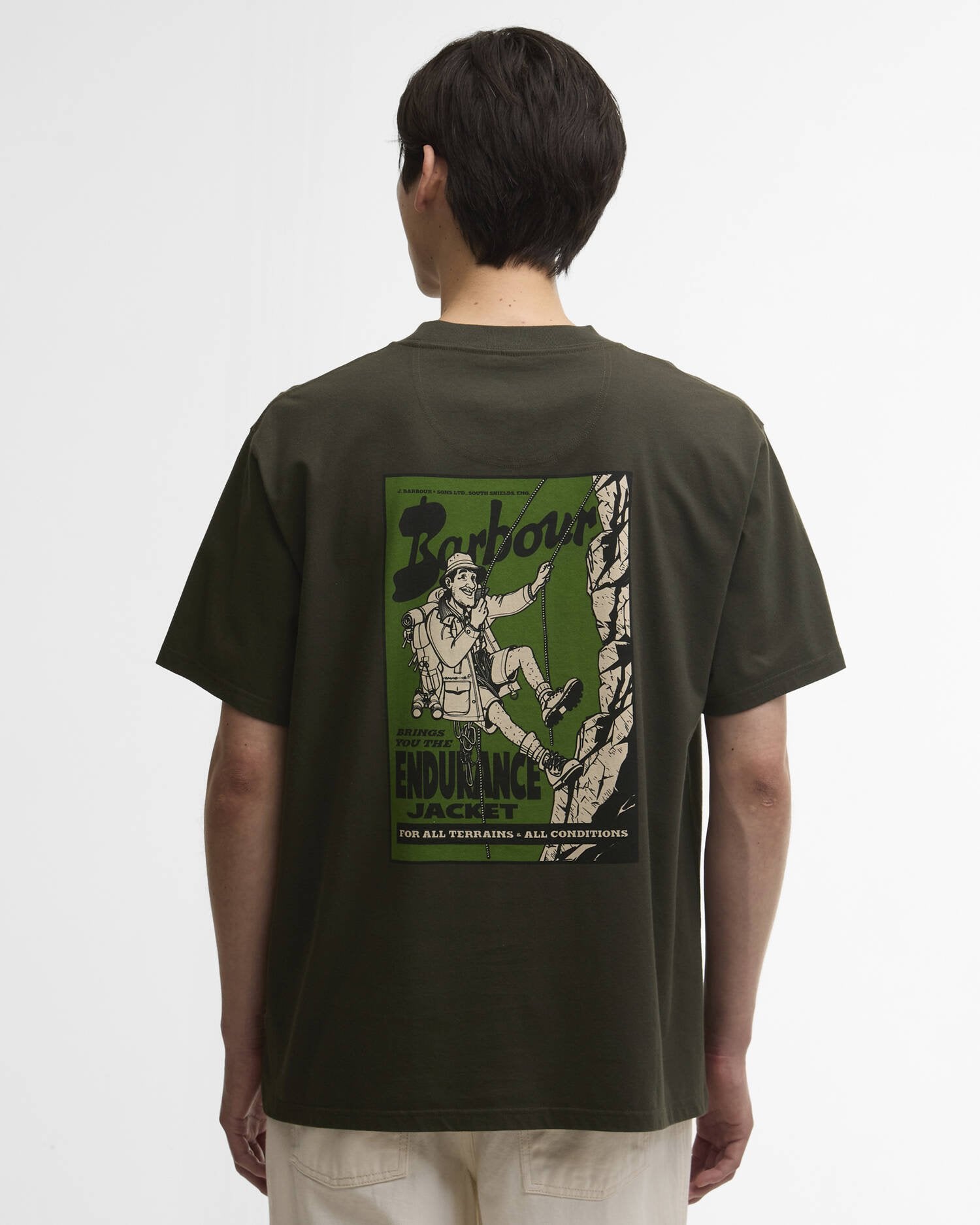 TERRAIN OS GRAPHIC T-SHIRT - ARCHIVE OLIVE