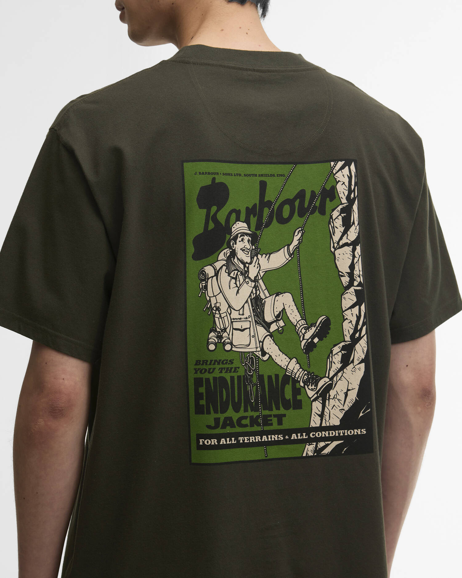 TERRAIN OS GRAPHIC T-SHIRT - ARCHIVE OLIVE