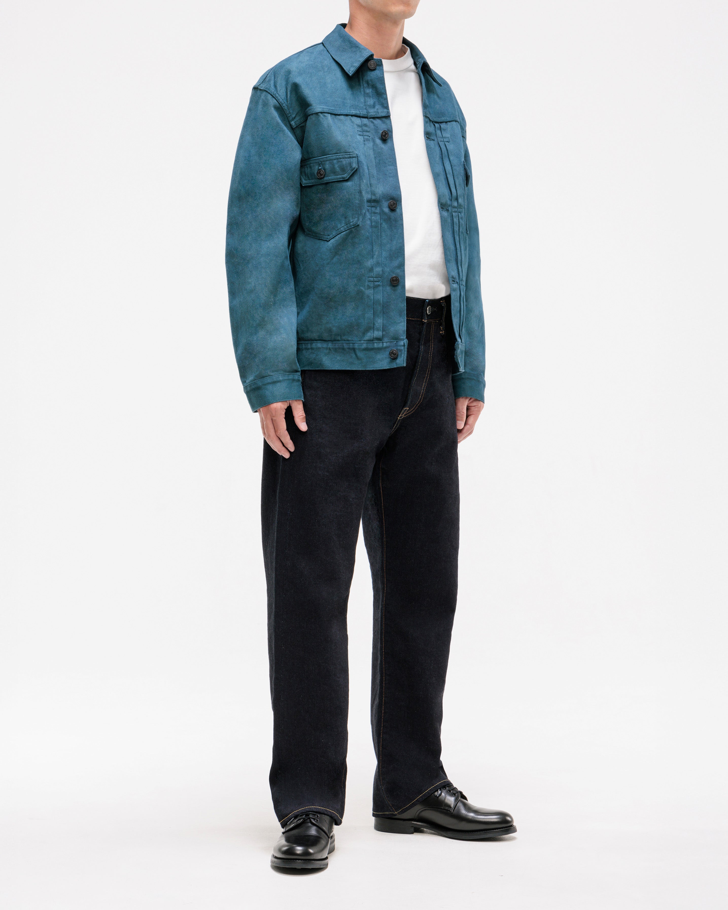 MXJE6400 "eto-2025" YEAR OF THE SNAKE JEANS #100 STRAIGHT - TOKUNO BLUE