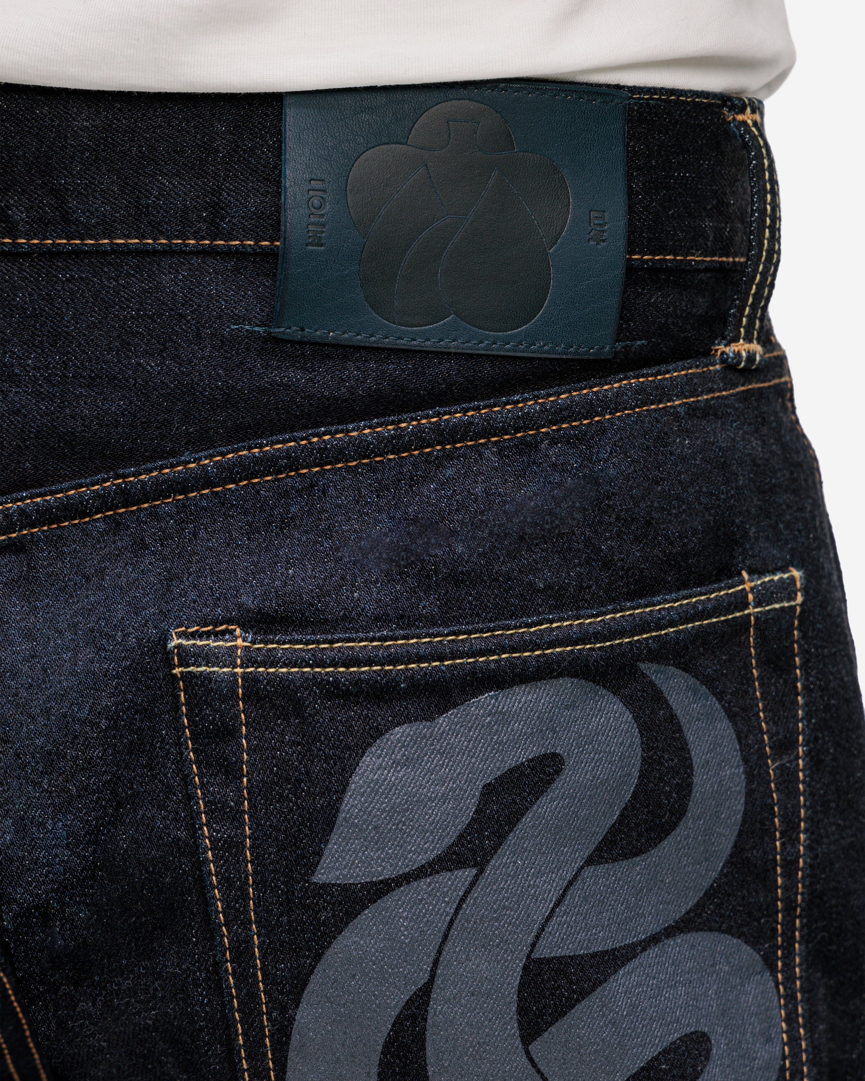 MXJE6400 "eto-2025" YEAR OF THE SNAKE JEANS #100 STRAIGHT - TOKUNO BLUE
