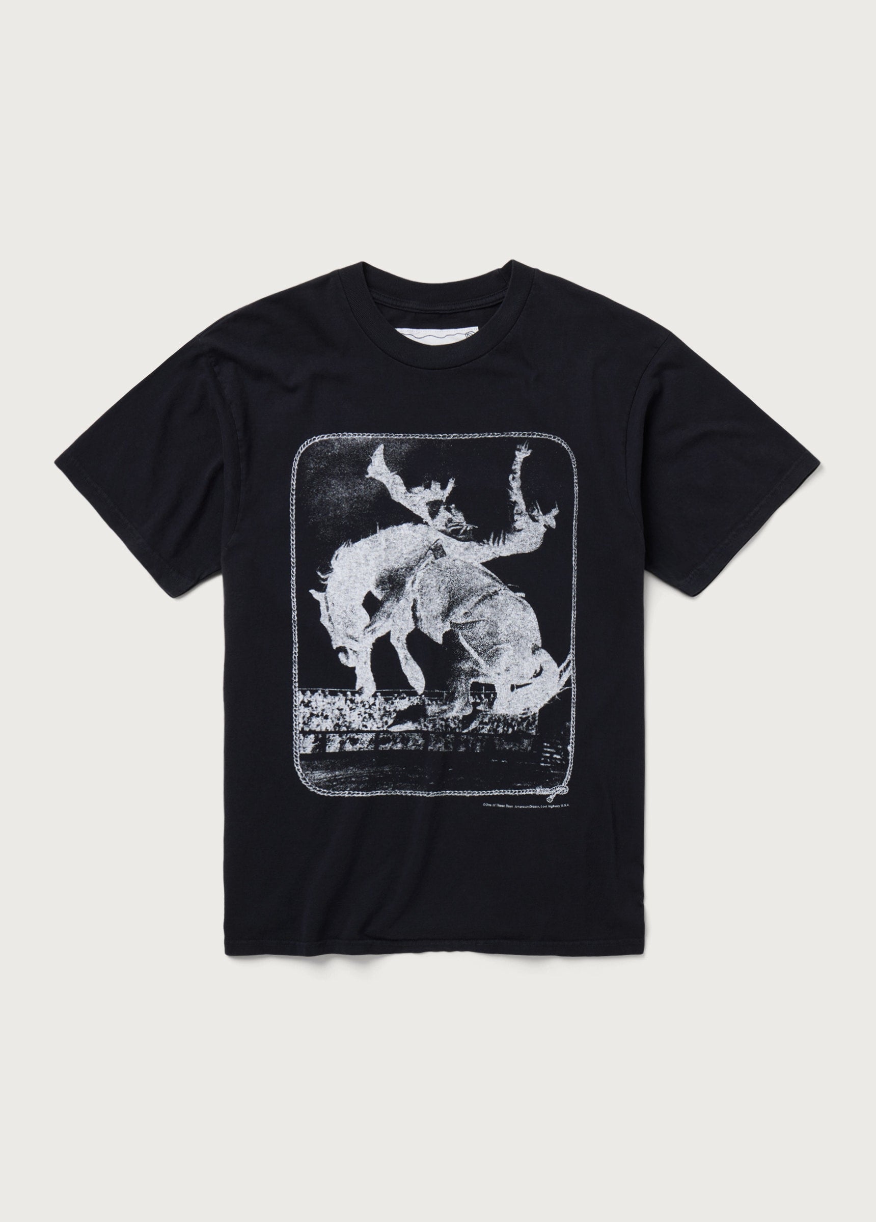 LAST RIDE TEE S/S - BONE