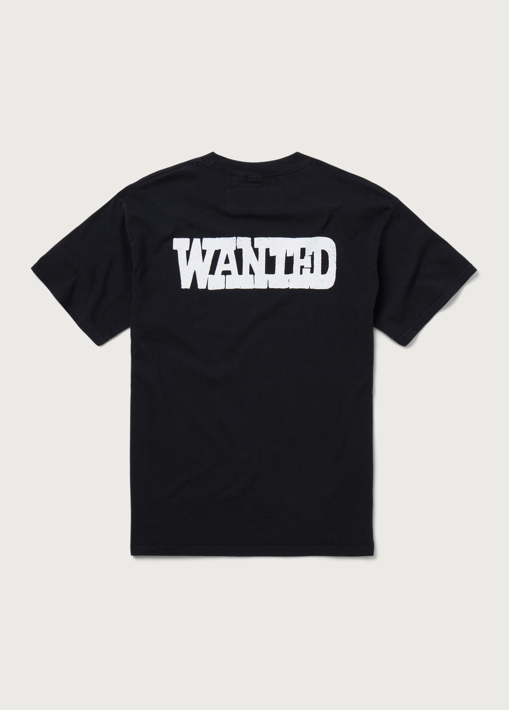 WANTED TEE S/S - BONE