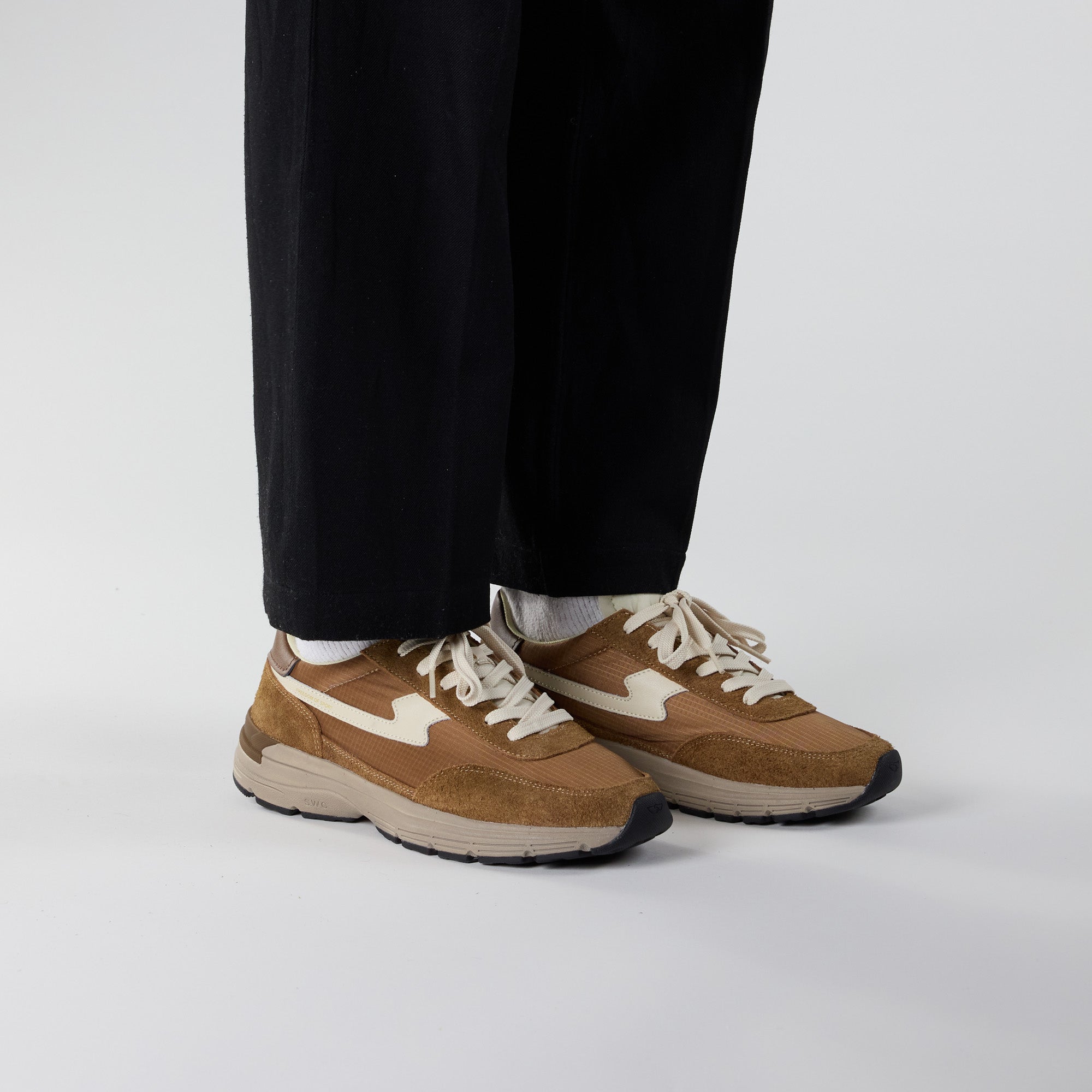 OSIER S-STRIKE SUEDE MIX - BROWN