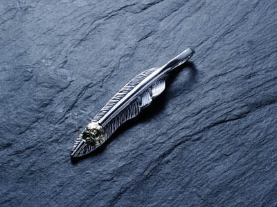 P-432R KAZEKIRI feather with K18(S)