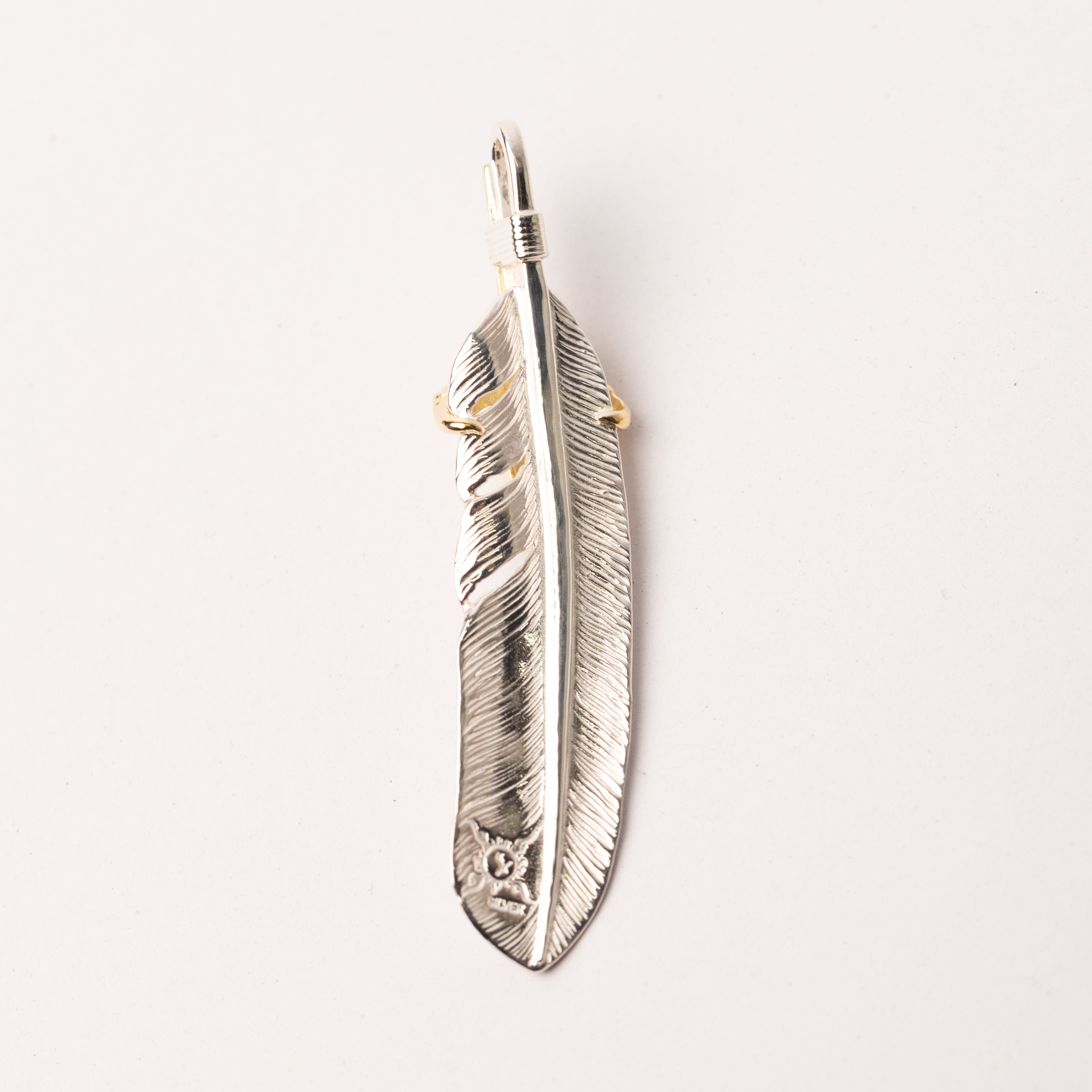 P-569R K18 Eagle Glove with Feather (L)