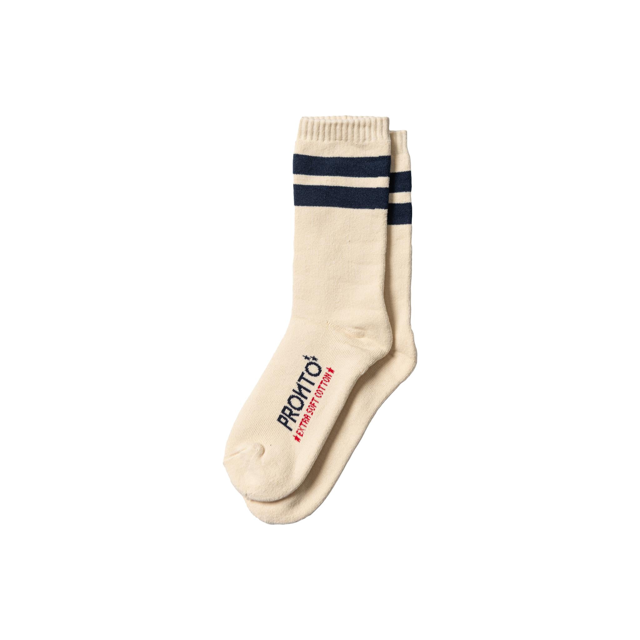 PRONTO NATURAL SOCKS - DEEP NAVY