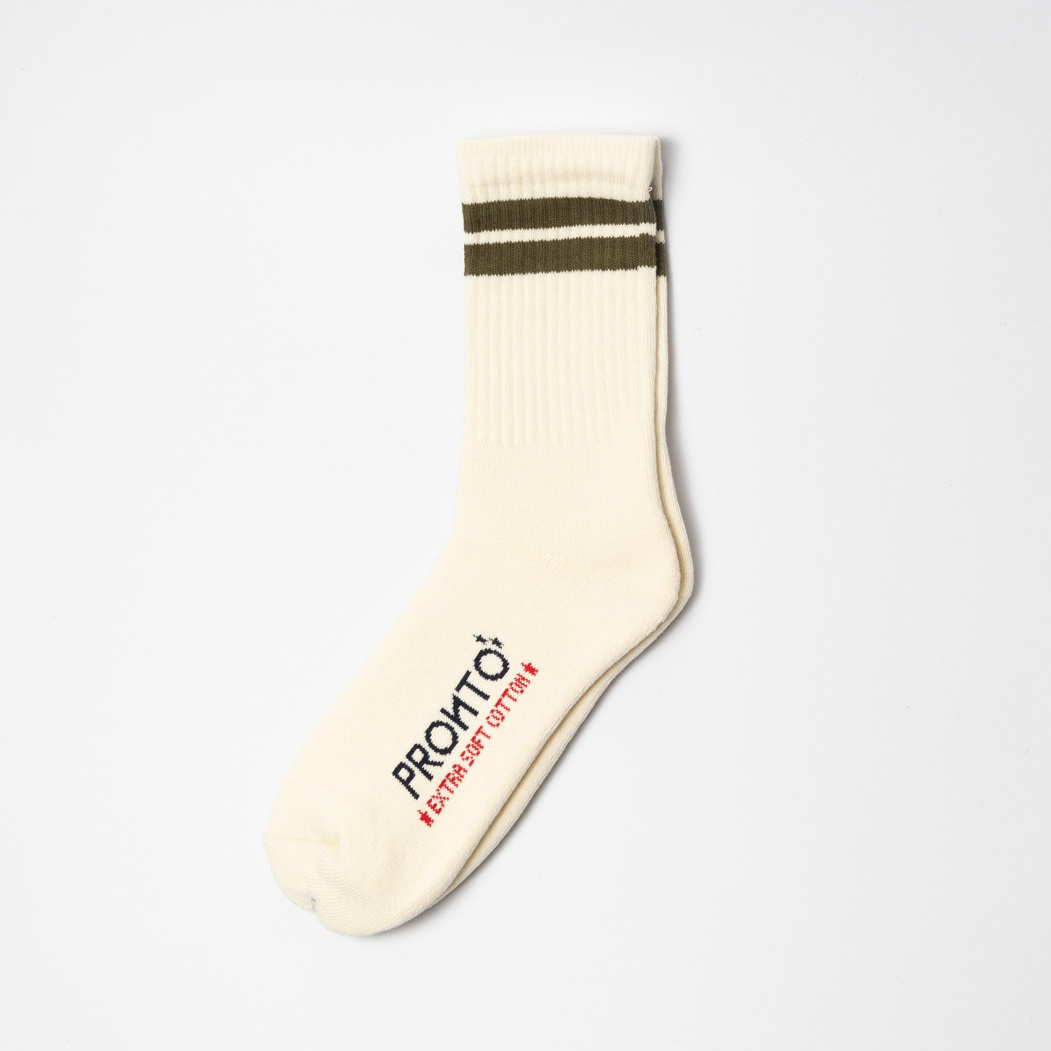 PRONTO NATURAL SOCKS - FOREST GREEN