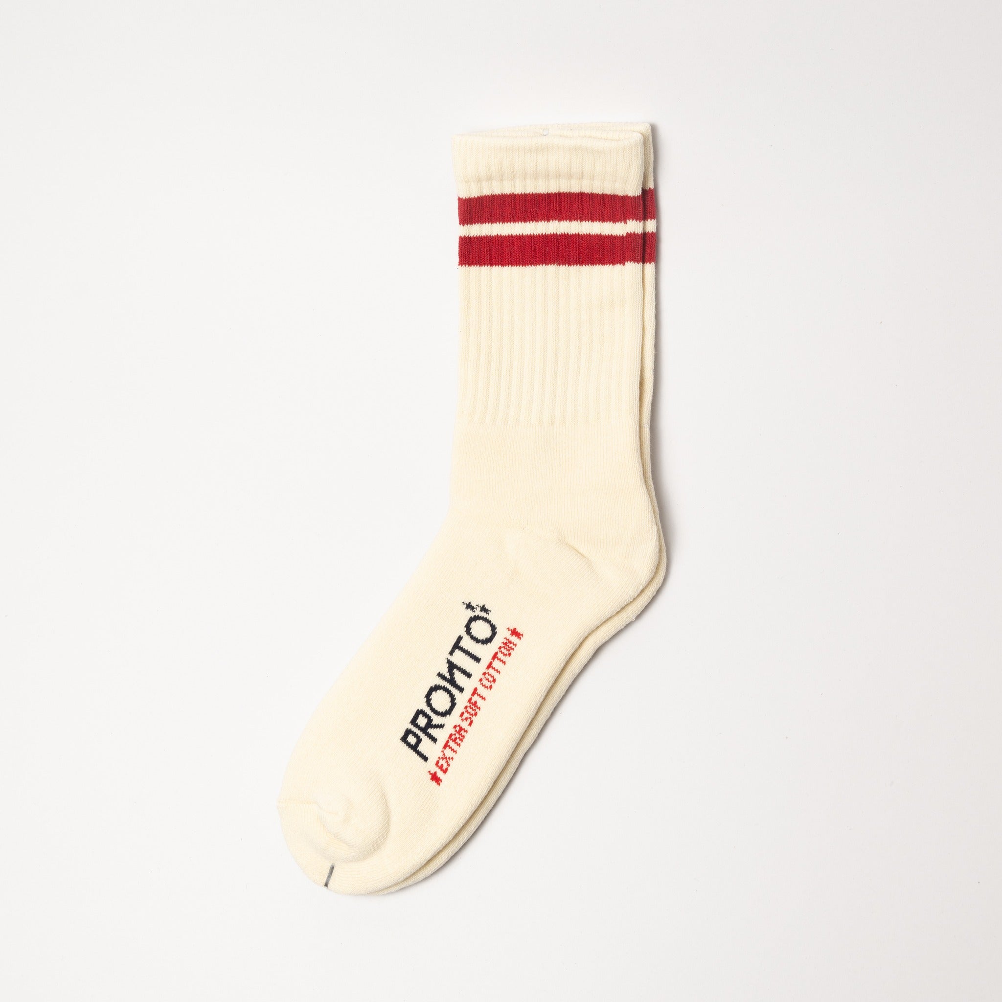 PRONTO NATURAL SOCKS - SOIL RED