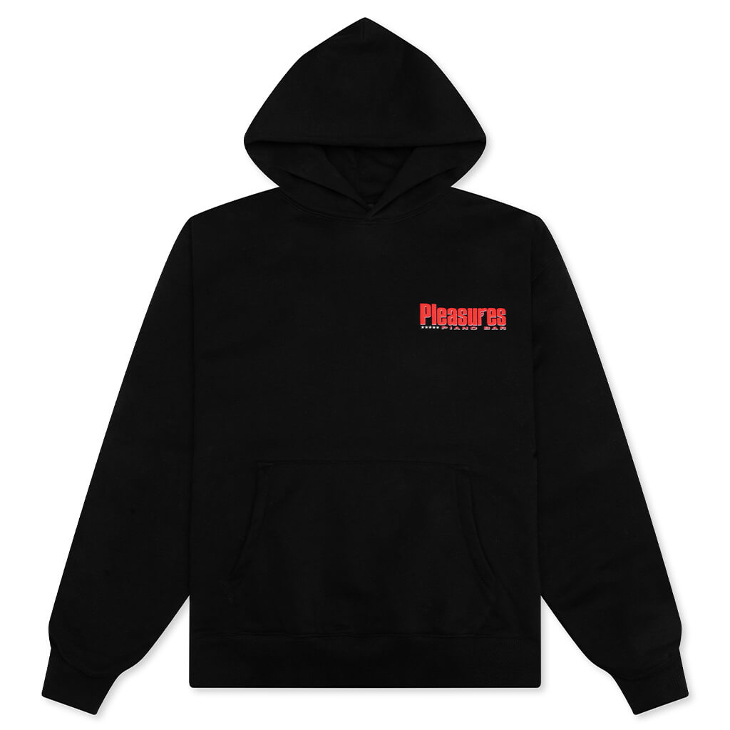 PIANO BAR HOODIE - BLACK