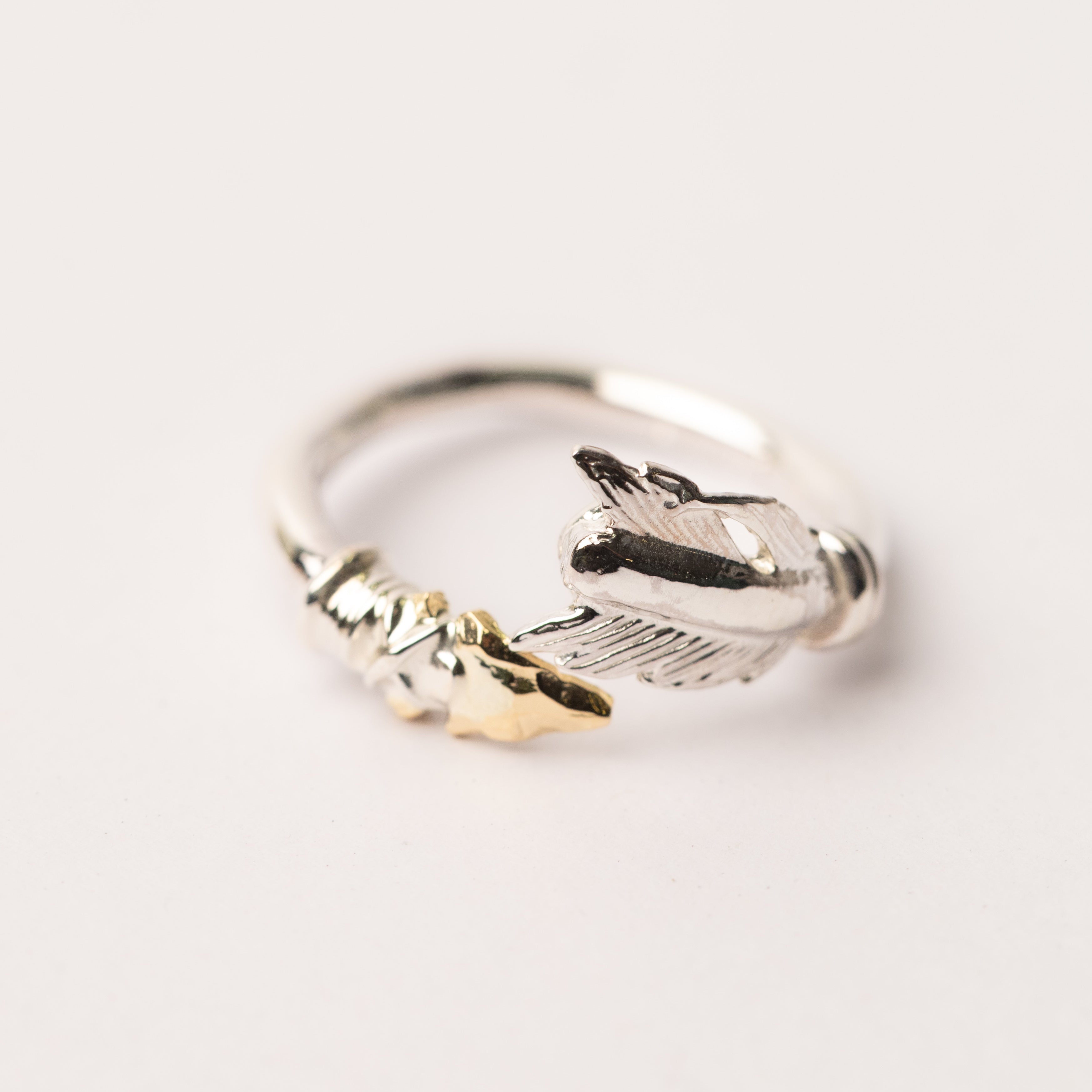 R-064 Arrowhead K18 First Arrow Ring (S)