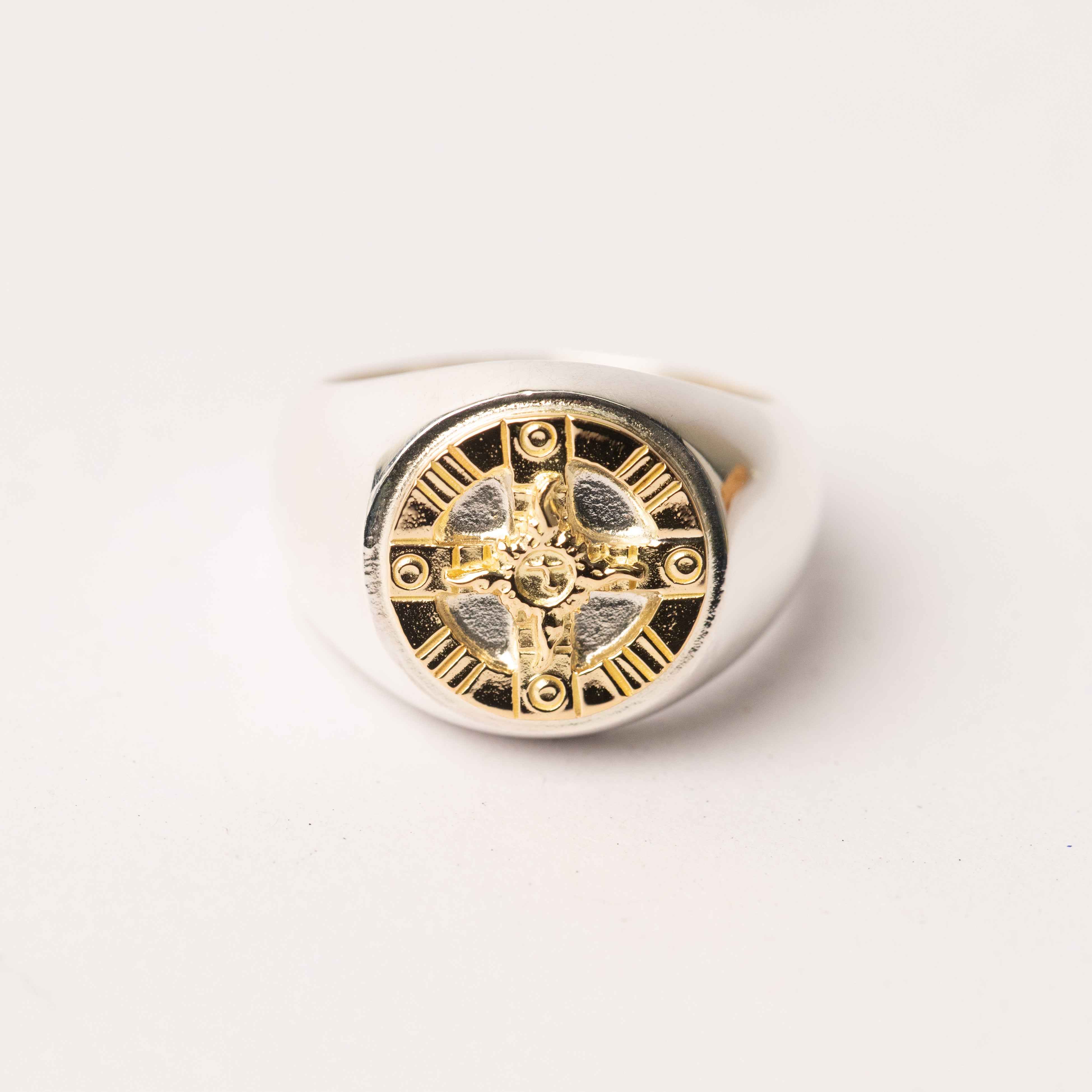R-272 K18 MedicineMark Stamp Ring - NO COLOR