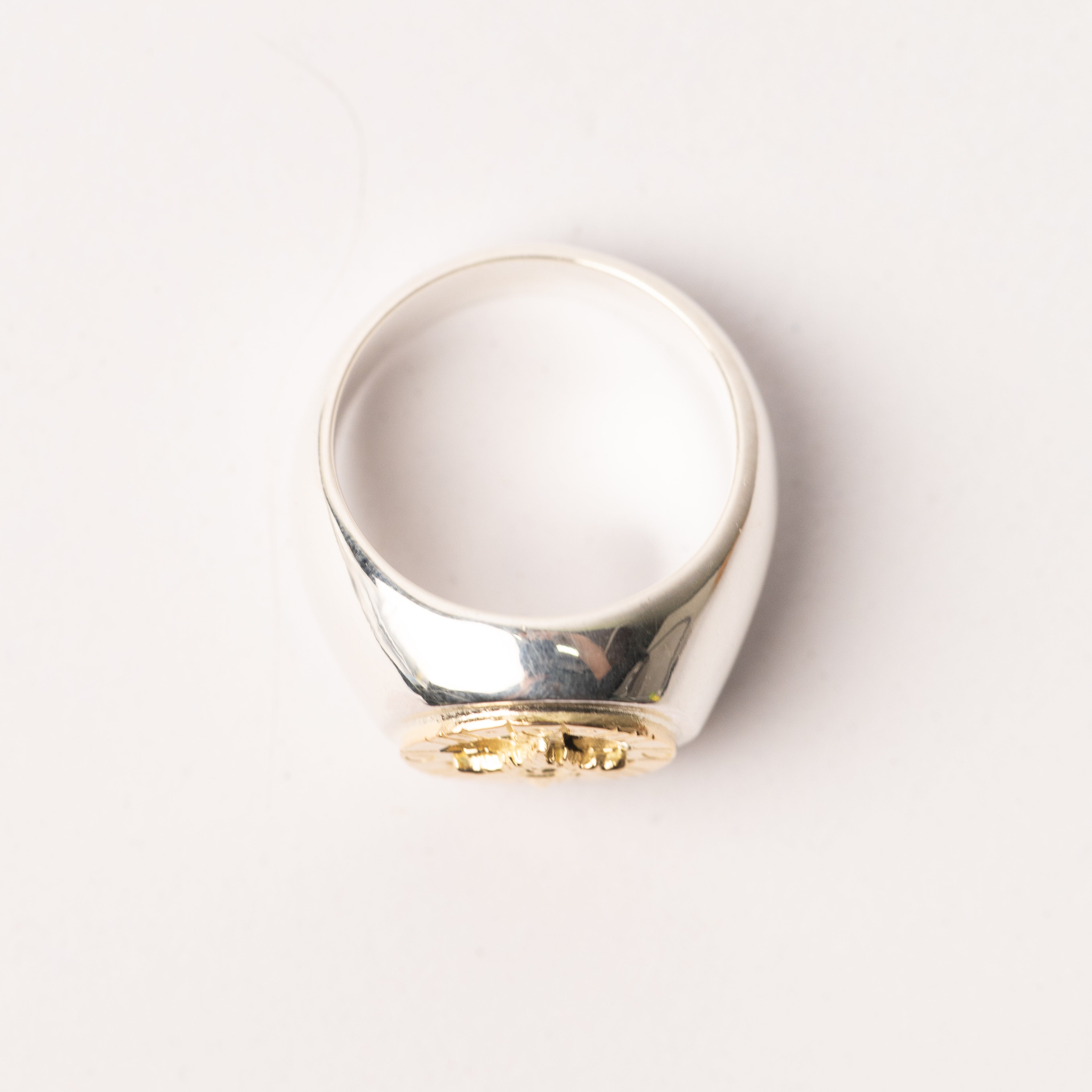 R-272 K18 MedicineMark Stamp Ring - NO COLOR