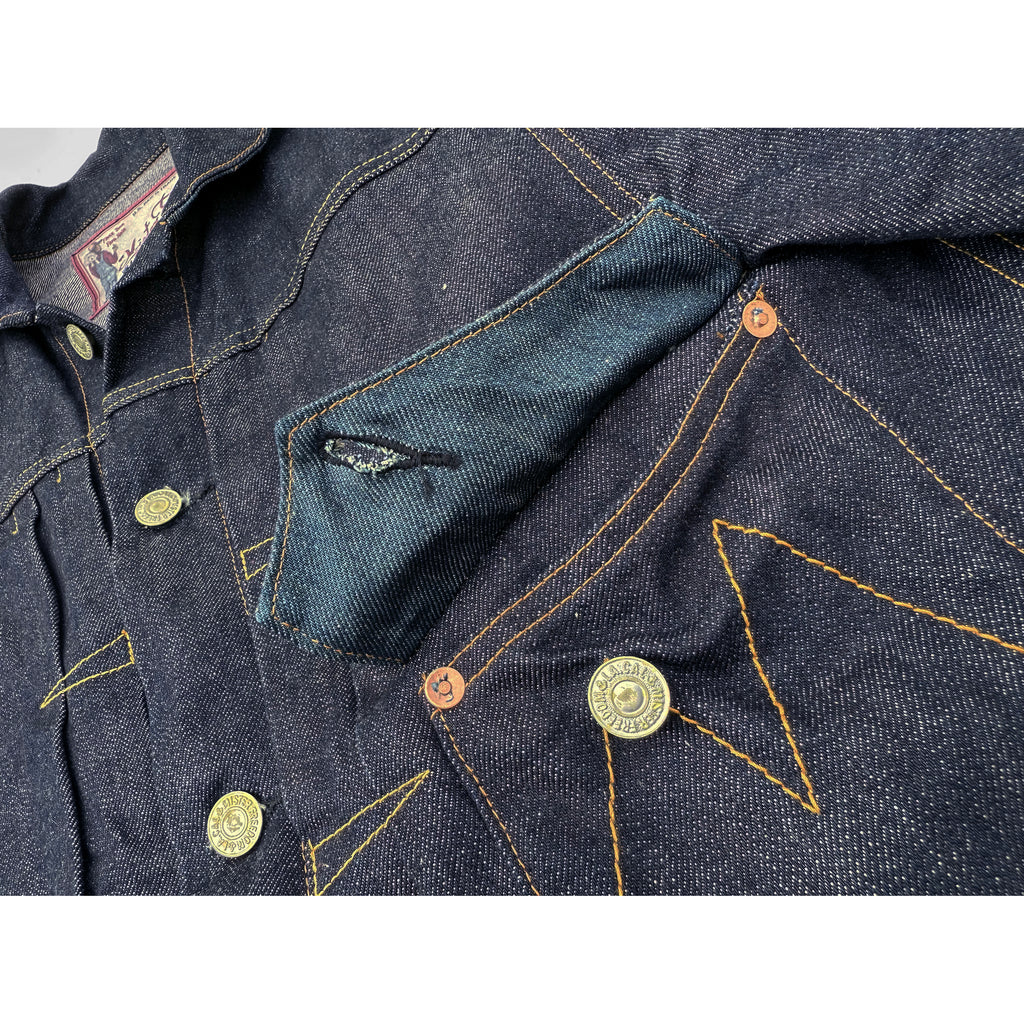 RANCH BLOUSE - "TRAD" SELVEDGE DENIM