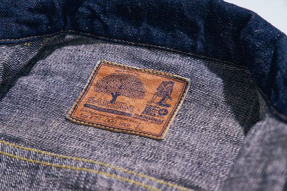 S101AX-SAKURA 18oz Indigo + Sakura Denim Jacket - INDIGO