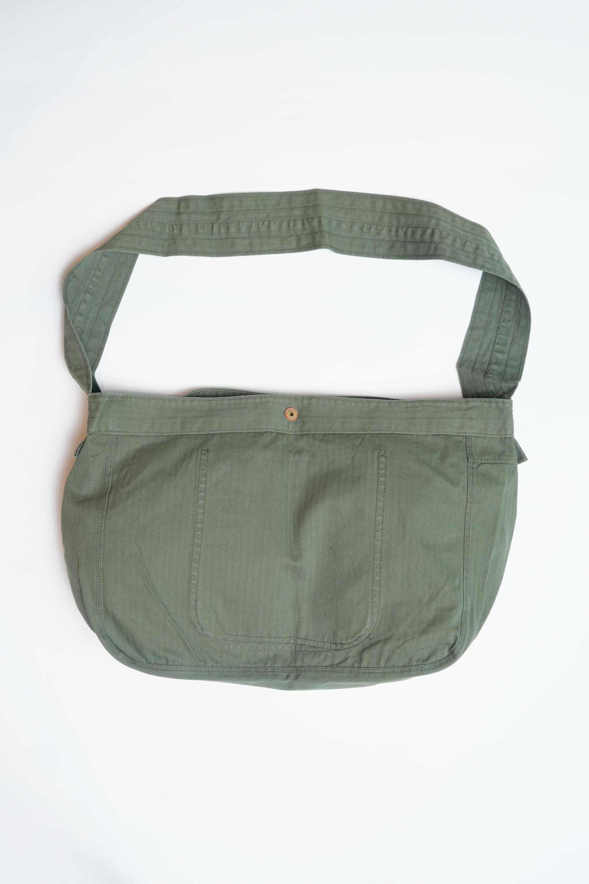 LIGHT HBT NEWSPAPER BAG - GREEN