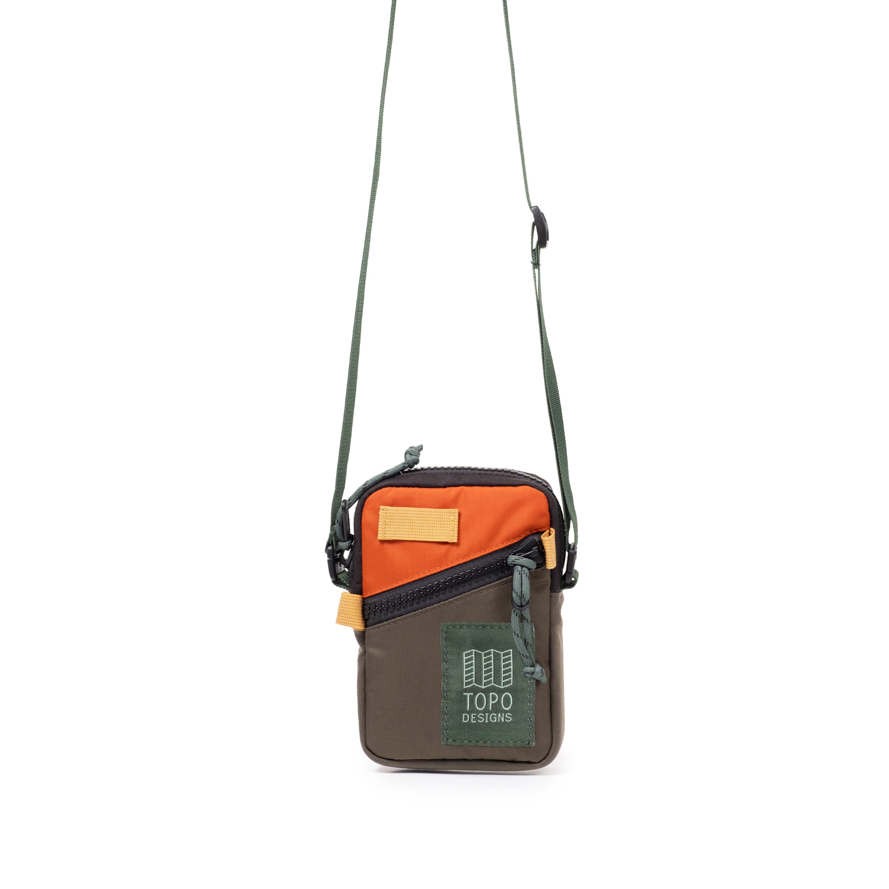 MINI SHOULDER BAG - WOODLAND/TERRACOTT