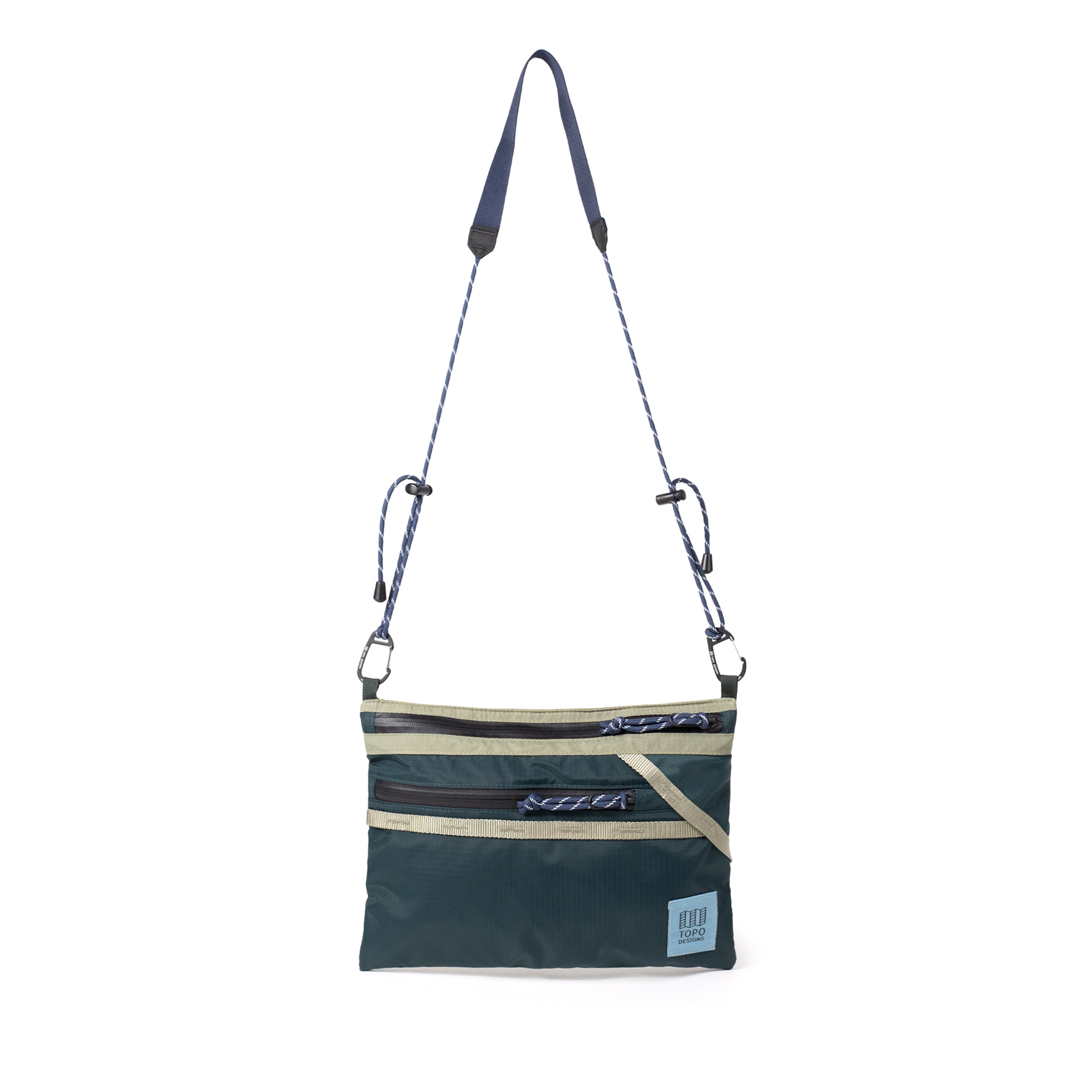 MOUNTAIN ACCESSORY SHOULDER BAG - OIL GREEN/DARK PINE