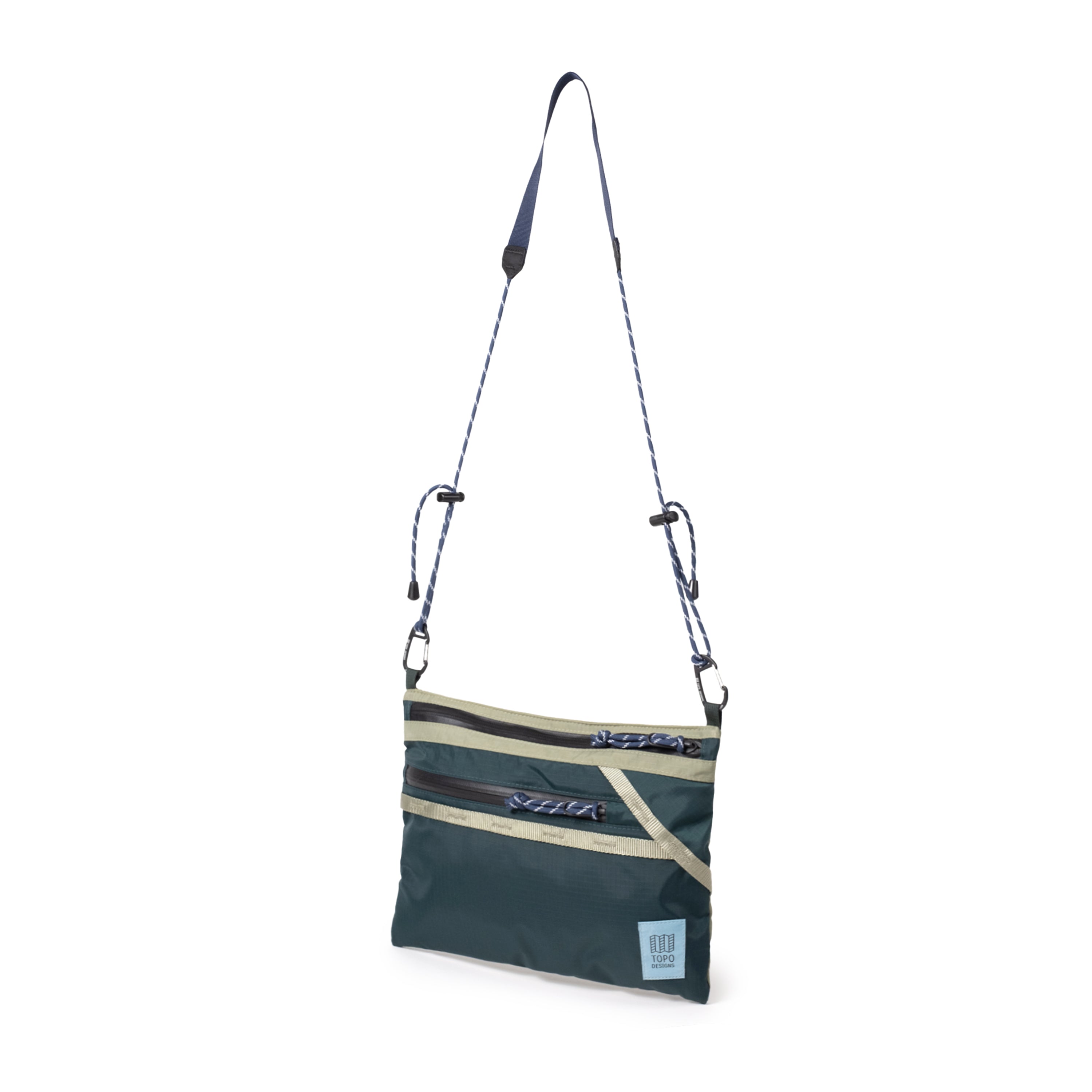 MOUNTAIN ACCESSORY SHOULDER BAG - OIL GREEN/DARK PINE
