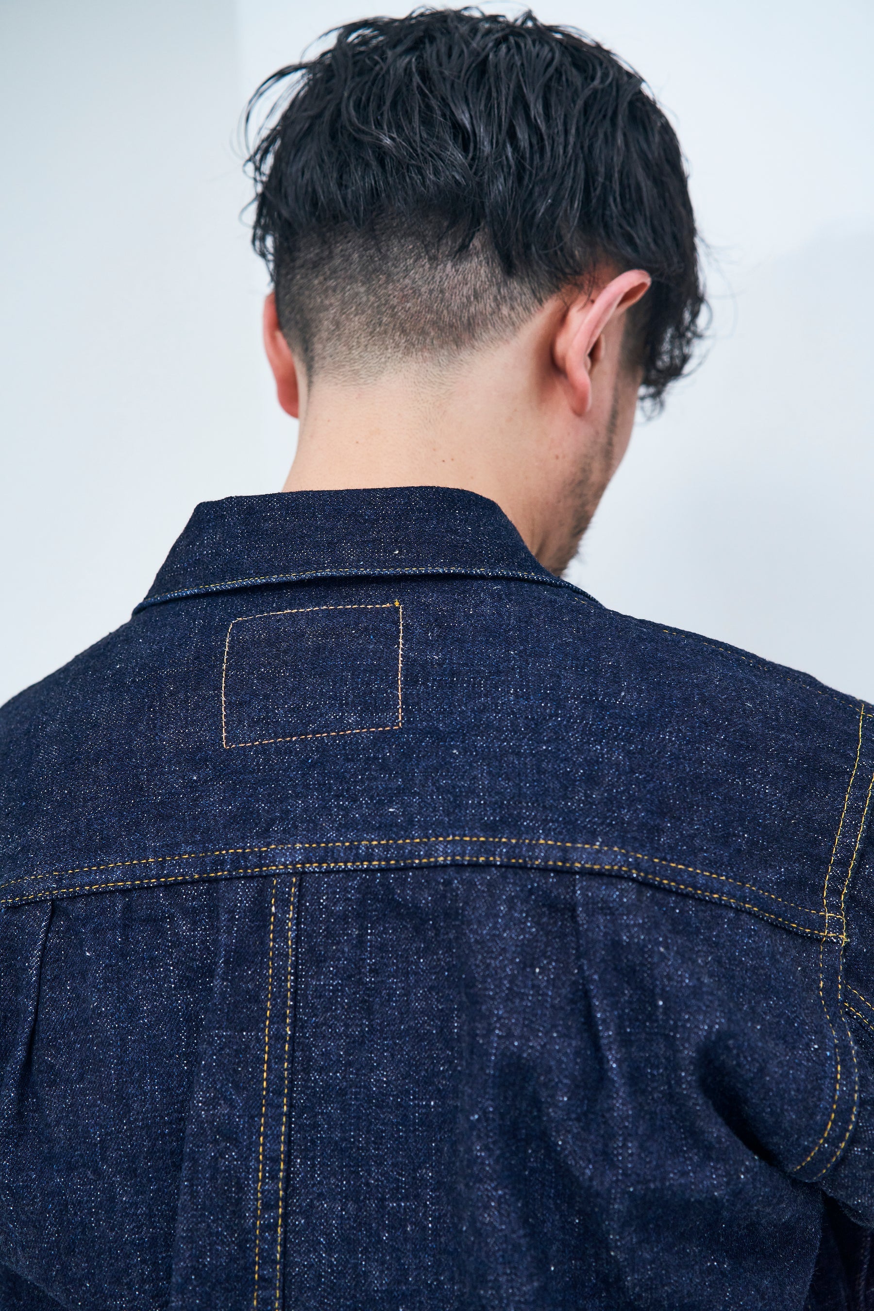 S556VX ZERO+ MODEL DENIM JACKET WITH T-BACK SPEC - INDIGO