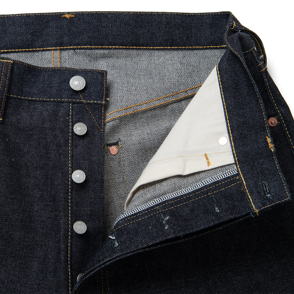 SD-104 15oz Relaxed Wide Straight Jeans - INDIGO