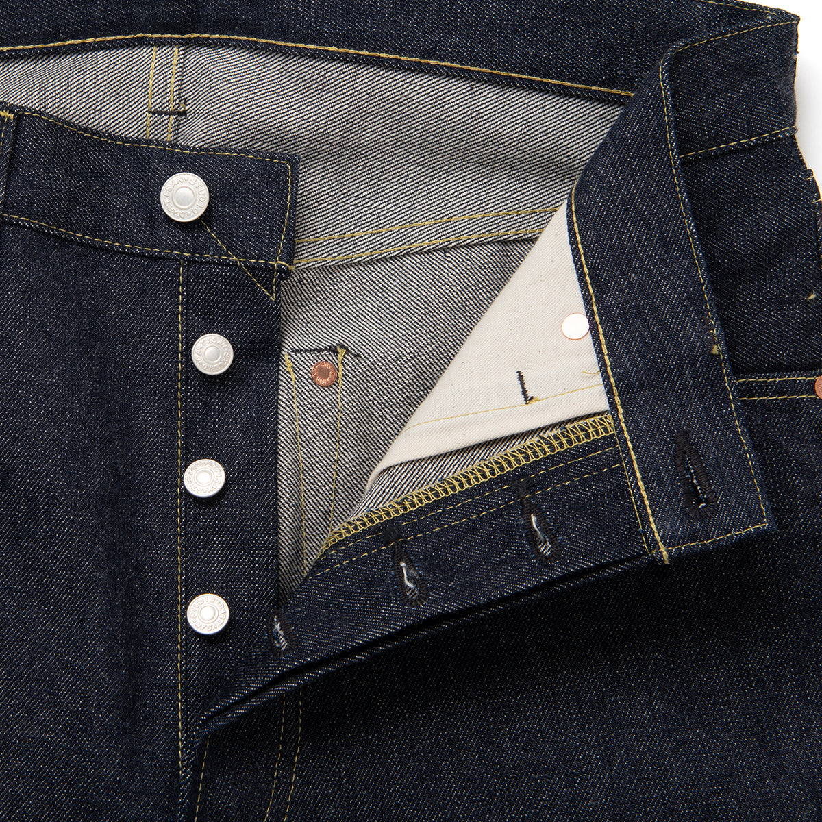 SD-1102 Ishikawadai Loose Straight Jeans - INDIGO