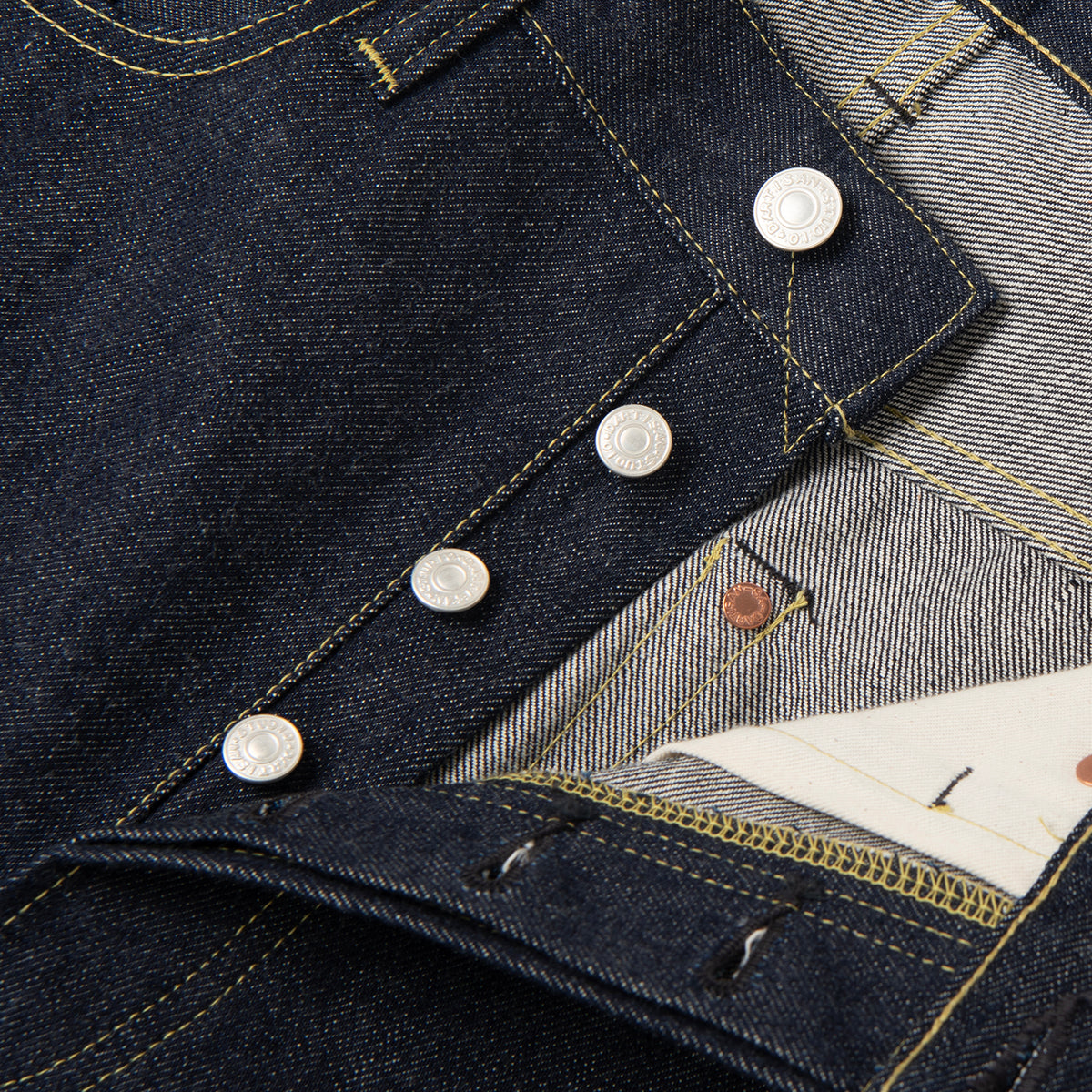 SD-1102 Ishikawadai Loose Straight Jeans - INDIGO