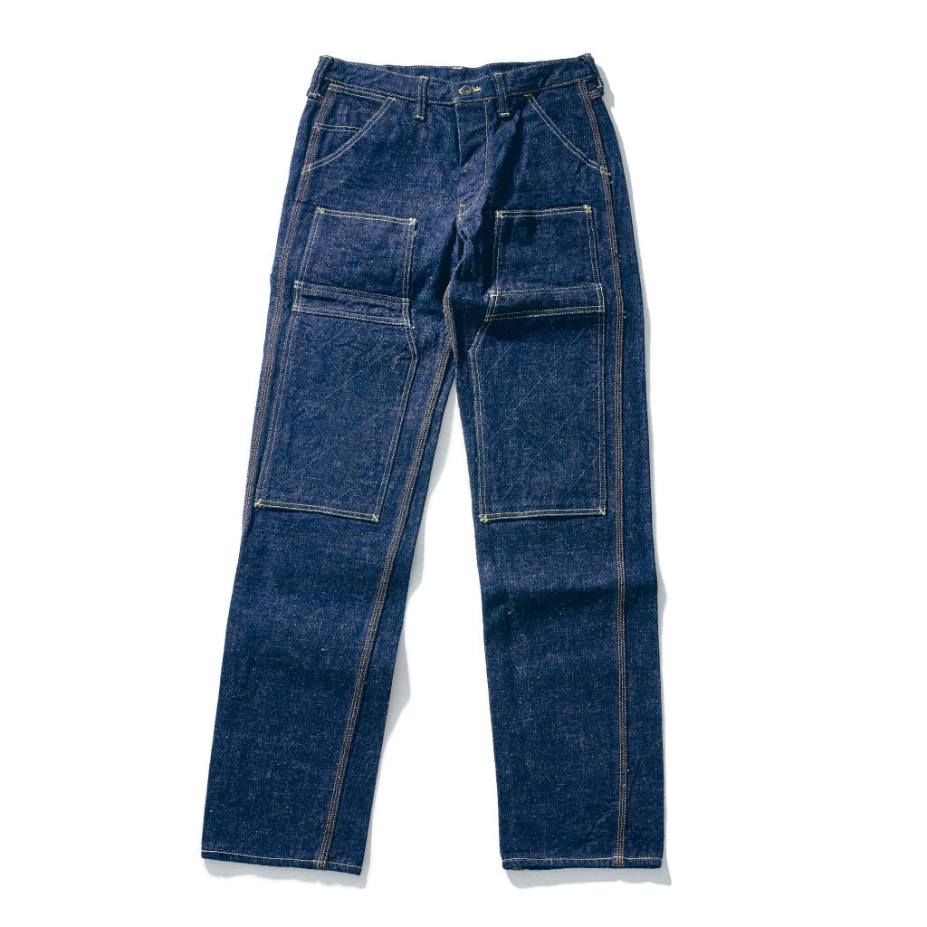 SM410DBN 17oz Double Knee Work Pants - INDIGO
