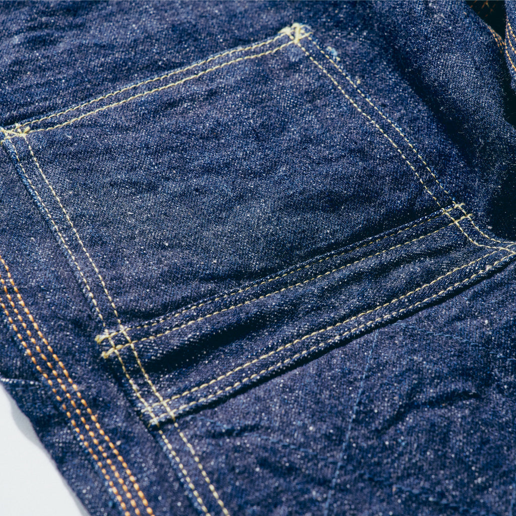SM410DBN 17oz Double Knee Work Pants - INDIGO