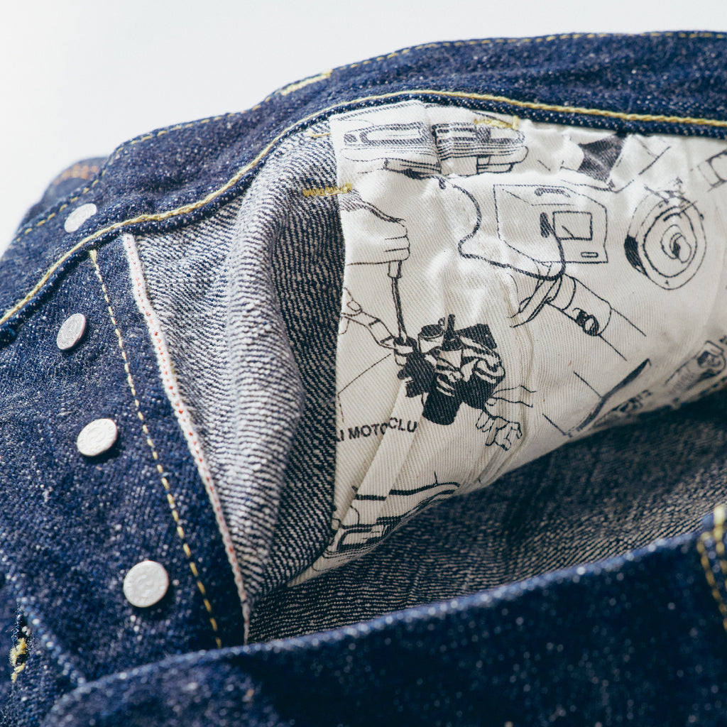 SM410DBN 17oz Double Knee Work Pants - INDIGO