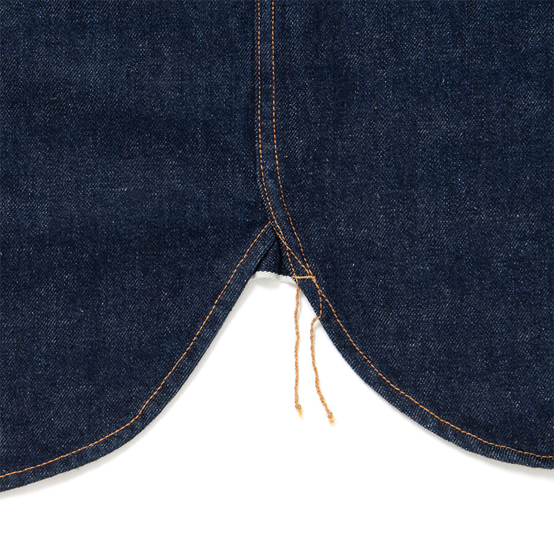 SP-093 45th Ishikawadai denim work shirt - INDIGO