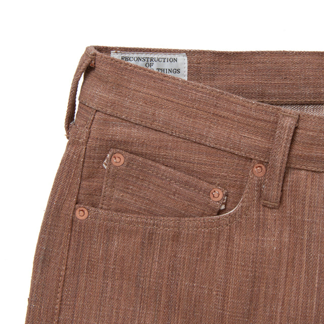 SP-110 45th Kakishibu Slub Jeans - Kakishibu