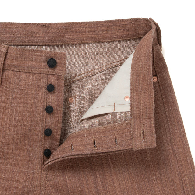 SP-110 45th Kakishibu Slub Jeans - Kakishibu