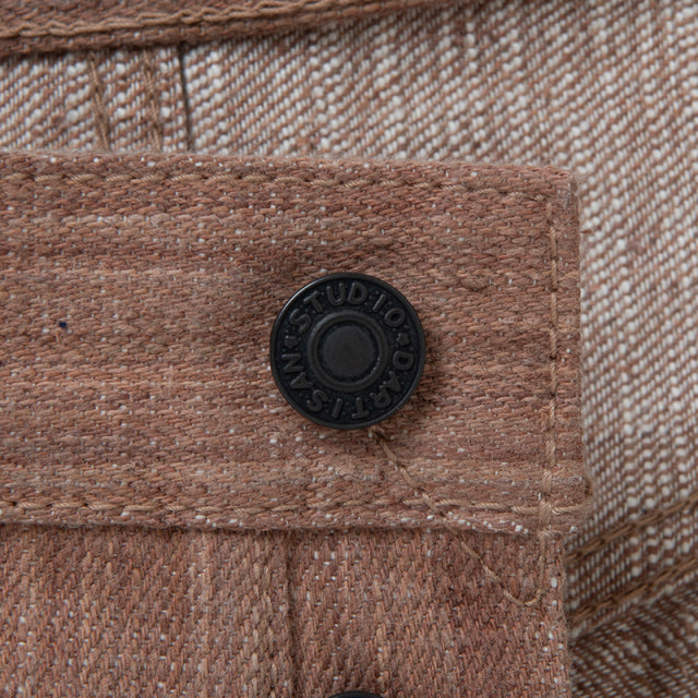 SP-110 45th Kakishibu Slub Jeans - Kakishibu