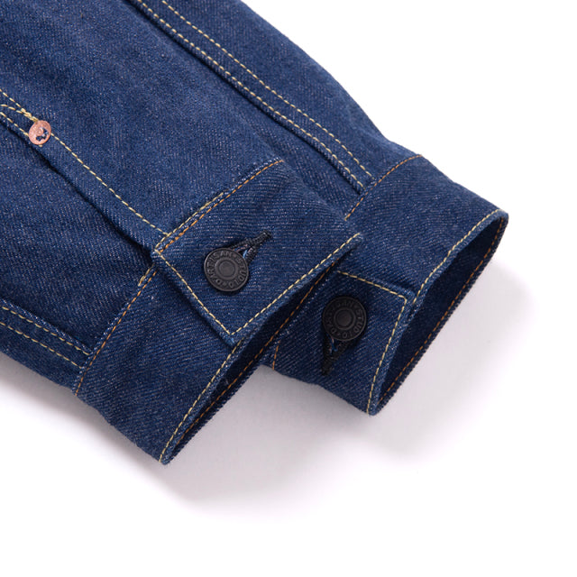 SP-116 45th Ai Sakura Denim Jacket - INDIGO