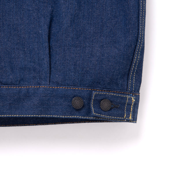 SP-116 45th Ai Sakura Denim Jacket - INDIGO