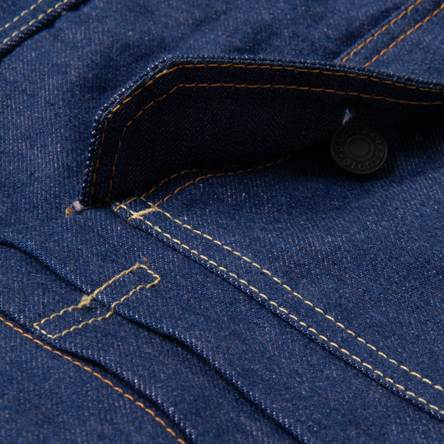 SP-116 45th Ai Sakura Denim Jacket - INDIGO
