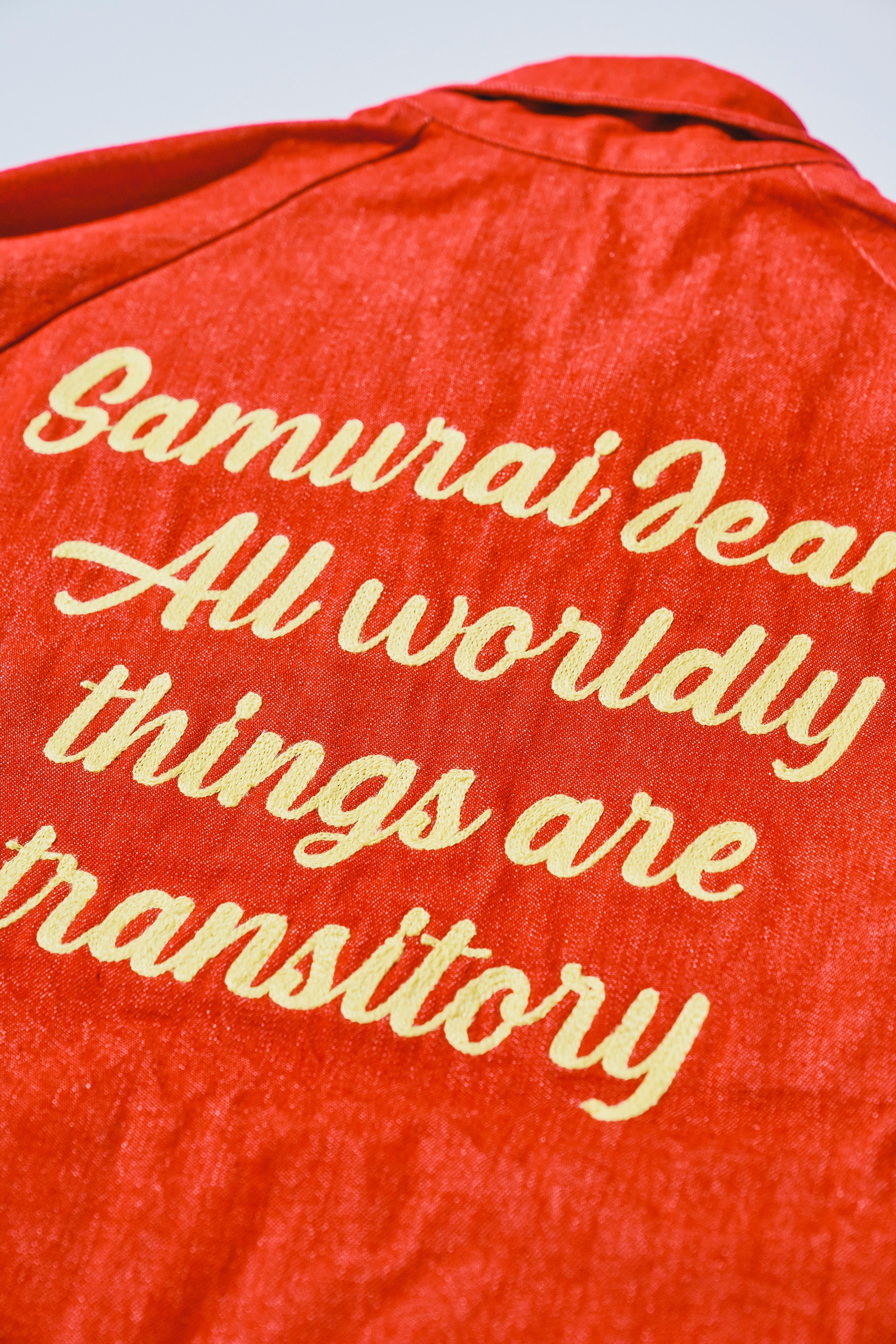 SWCJK25 Embroidery jacket - RED