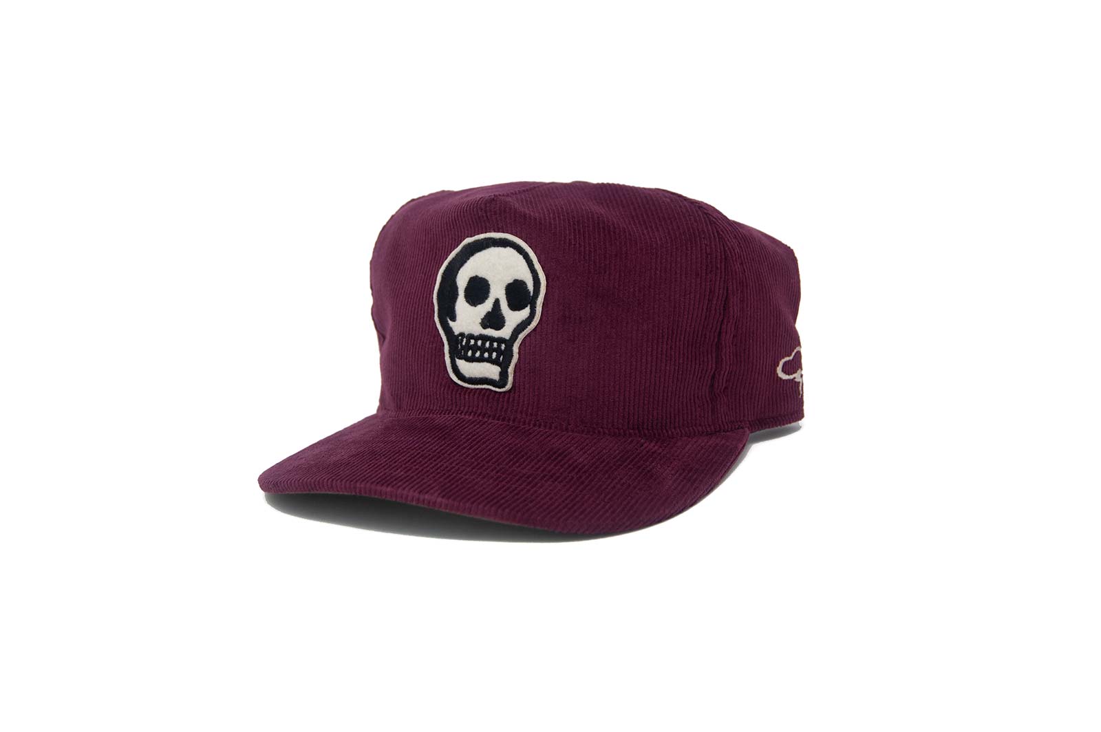 THE SKULL Snapback - MERLOT