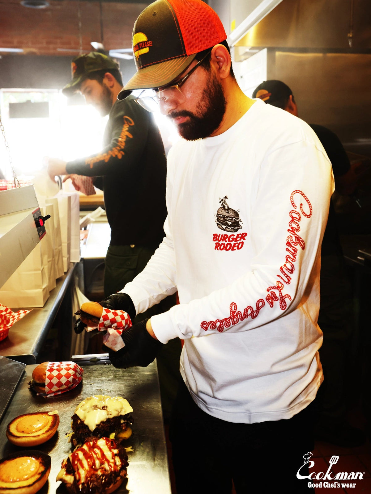 LONG SLEEVE TEES RODEO - WHITE