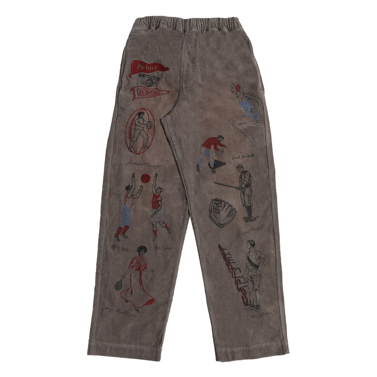 VARSITY PANT - CHARCOAL