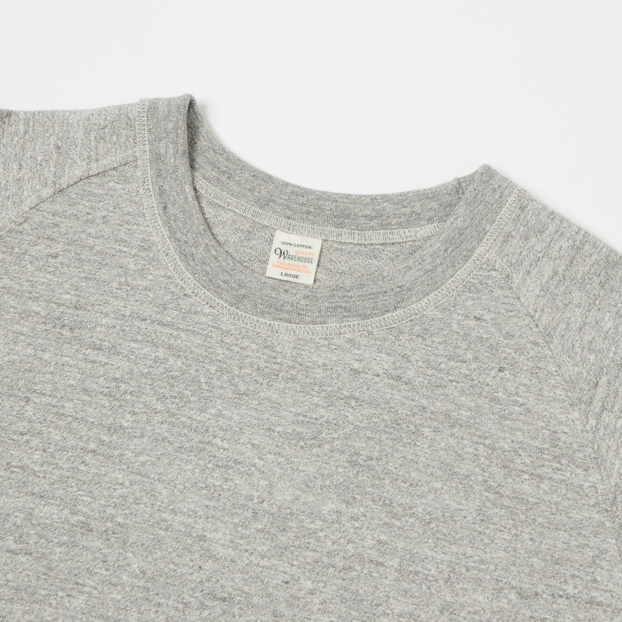 4049 3/4 SLEEVE FREEDOM T-SHIRT - HEATHER GRAY