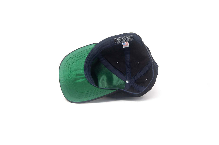 Ampal X WESTERN RIVER "SKULL SNAKE" Snapback - BLACK