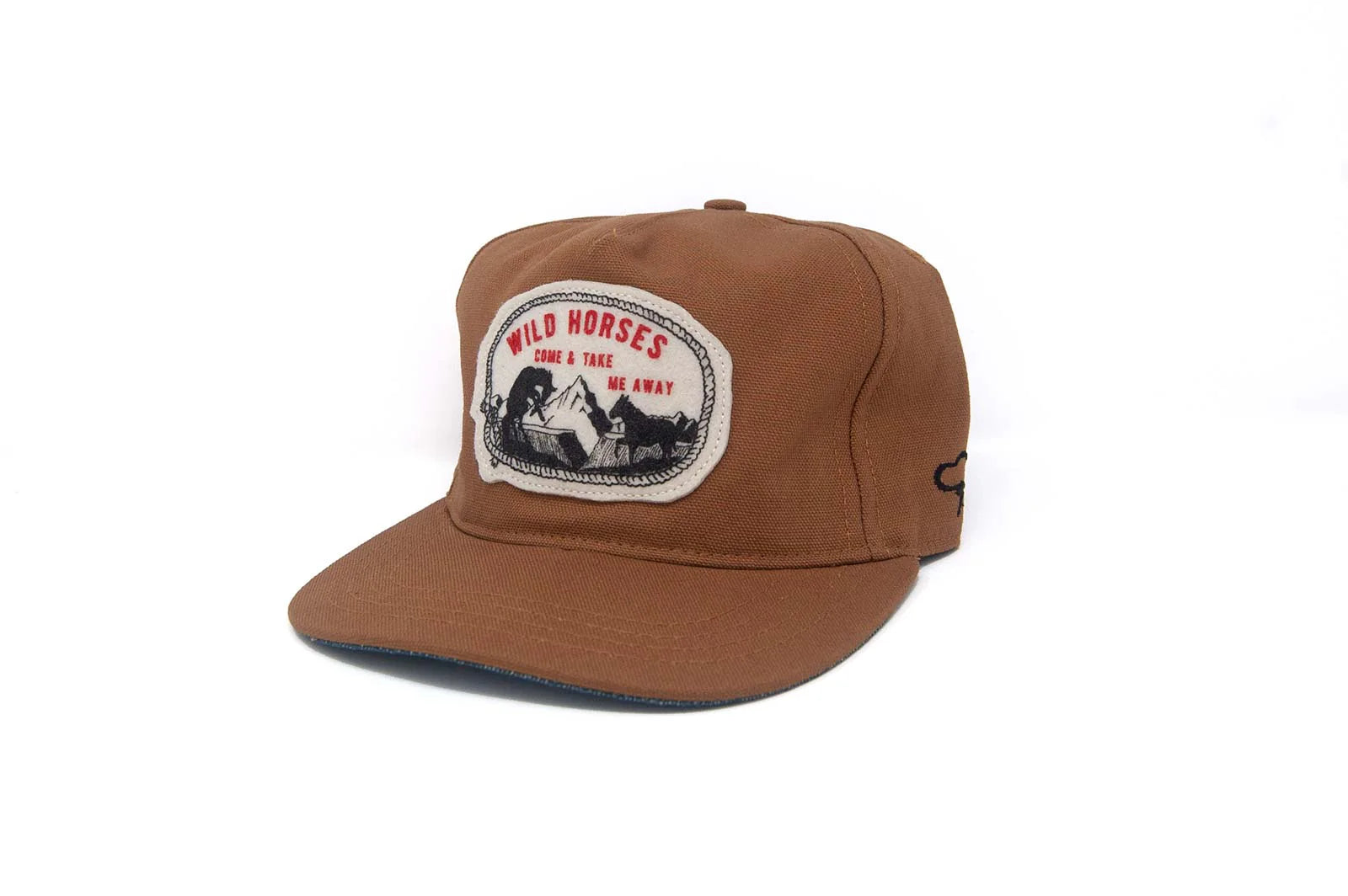 WILD HORSES II Snapback - BROWN