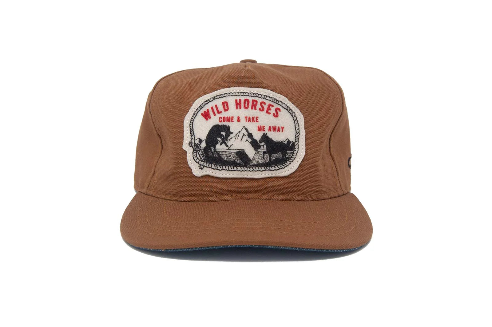 WILD HORSES II Snapback - BROWN