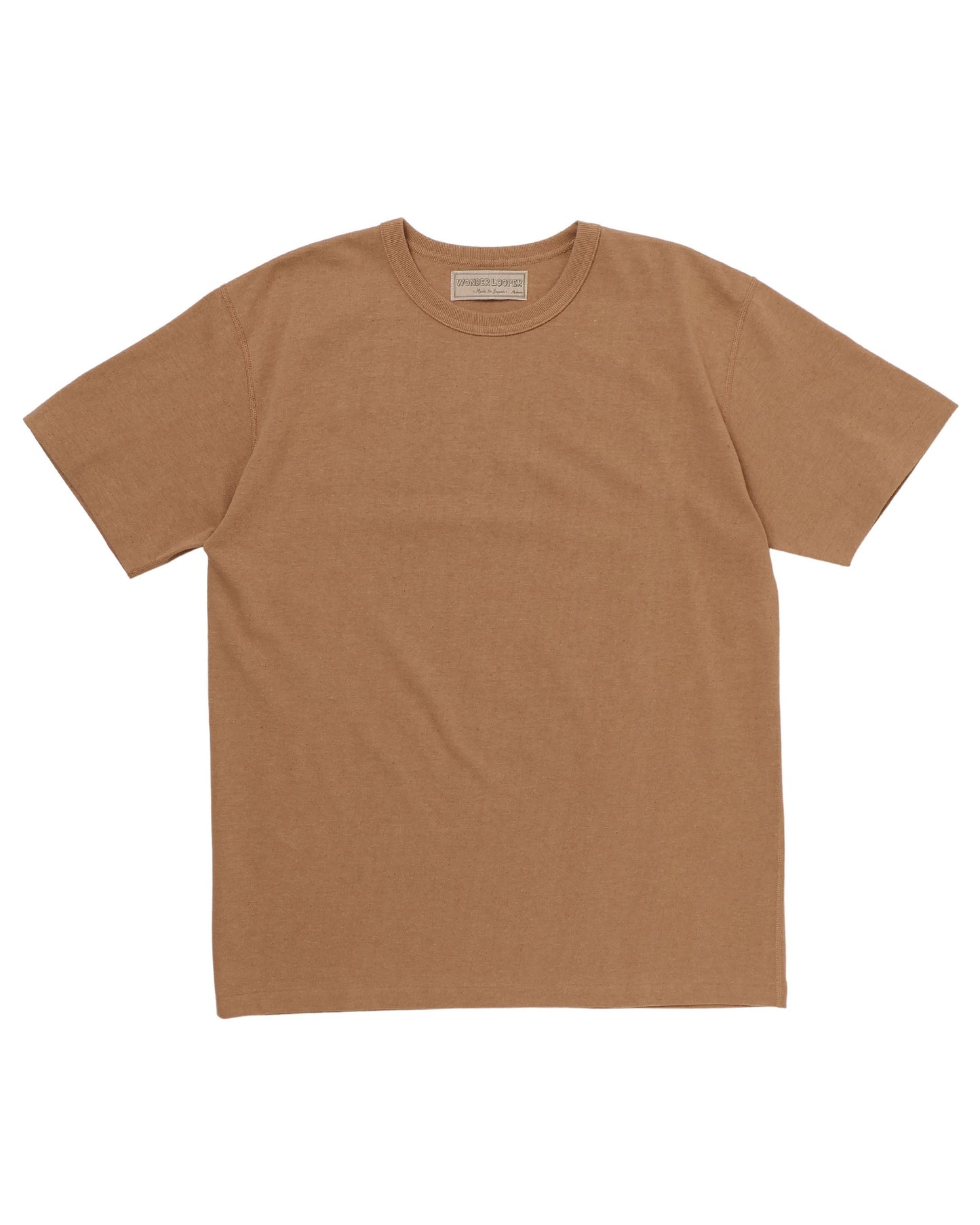 CREWNECK T-SHIRT - FOXFIBRE TSURIAMI - COYOTE 7 - BROWN