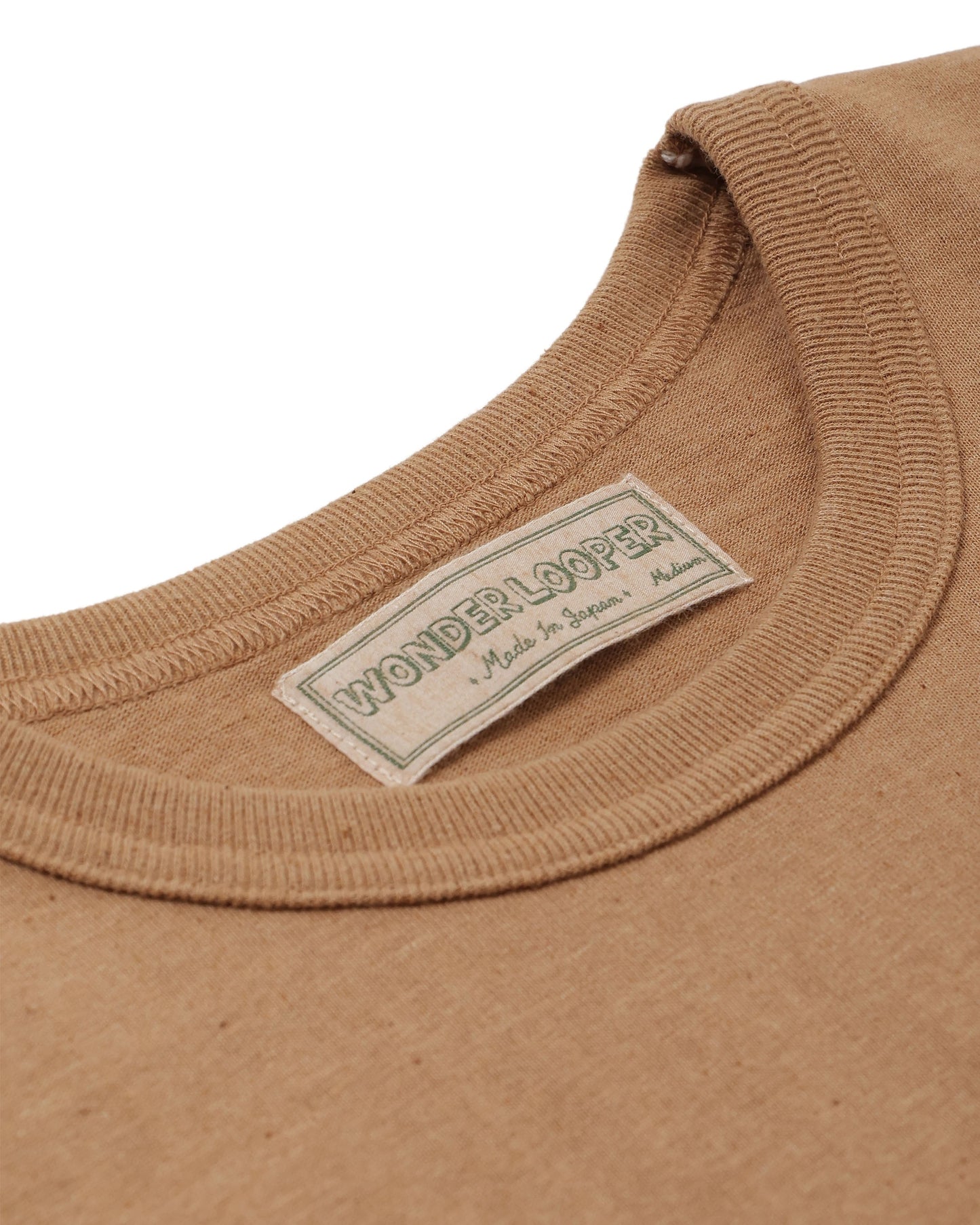 CREWNECK T-SHIRT - FOXFIBRE TSURIAMI - COYOTE 7 - BROWN