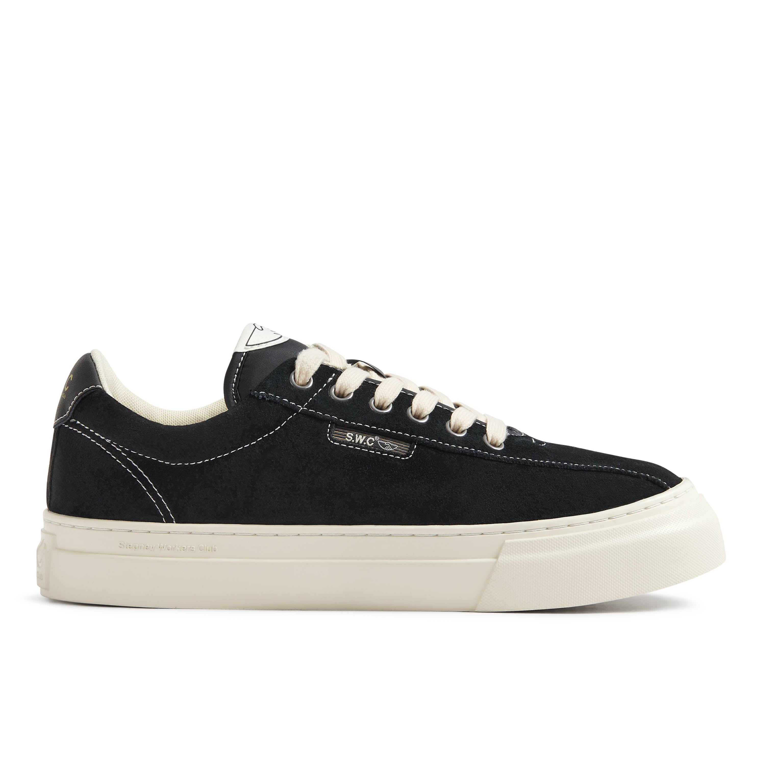 DELLOW 02 CUP SUEDE - BLACK