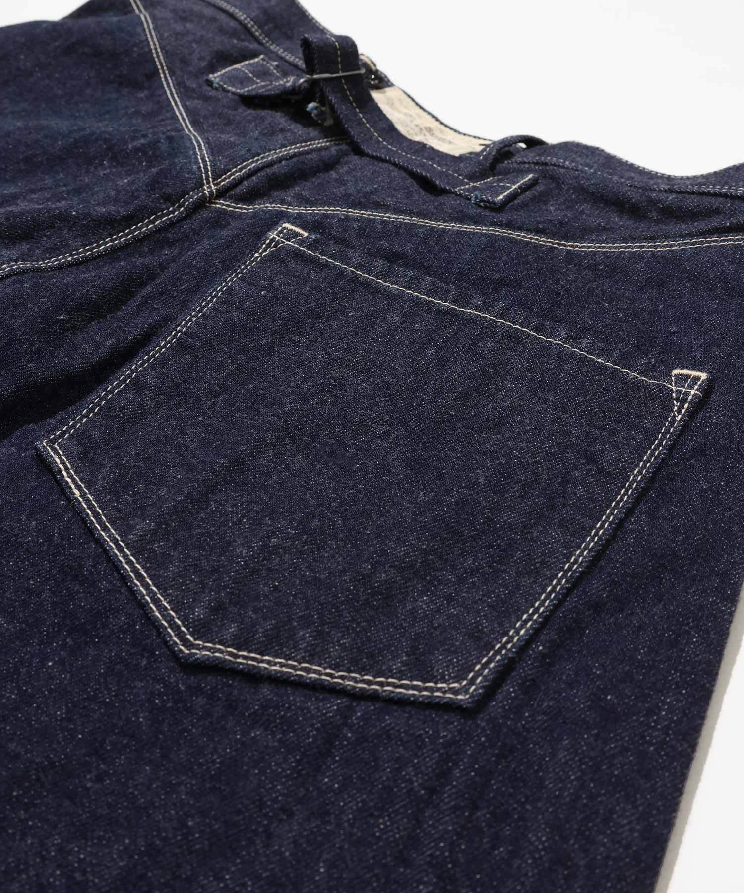 GS2529917 PITMANS DENIM WAIST OVEROLLS - INDIGO